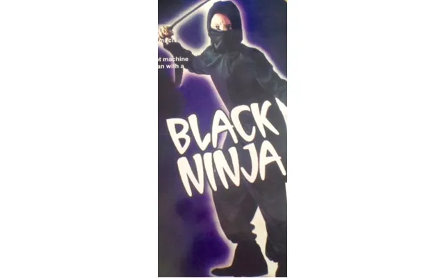 Halloween Costumes - Black Ninja Kostume S