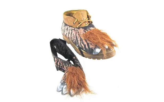 Halloween - Werewolf Fur Feet Pair