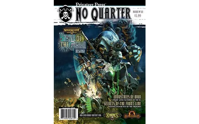 No Quarter Magazine Nr. 22 - Warmachine Hordes Privateer Press Pip-nq22 *crazy *