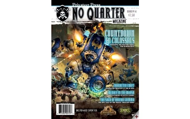 No Quarter Magazine Nr. 41 - Warmachine Hordes Privateer Press Pip-nq41 *crazy *