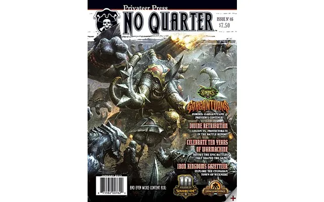 No Quarter Magazine Nr. 46 - Warmachine Hordes Privateer Press Pip-nq46 *crazy *