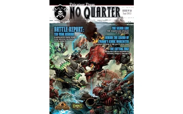 No Quarter Magazine Nr. 50 - Warmachine Hordes Privateer Press October 2013 Pip-nq50 *crazy *