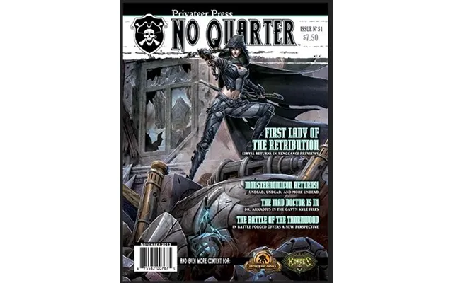 No Quarter Magazine Nr. 51 - Warmachine Hordes Privateer Press November 2013 Pip-nq51 *crazy *