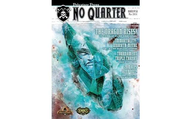 No Quarter Magazine Nr. 53 - Warmachine Hordes Privateer Press Marts 2014 Pip-nq53 *crazy *