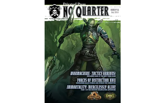 No Quarter Magazine Nr. 55 - Warmachine Hordes Privateer Press Juli 2014 Pip-nq55 *crazy *
