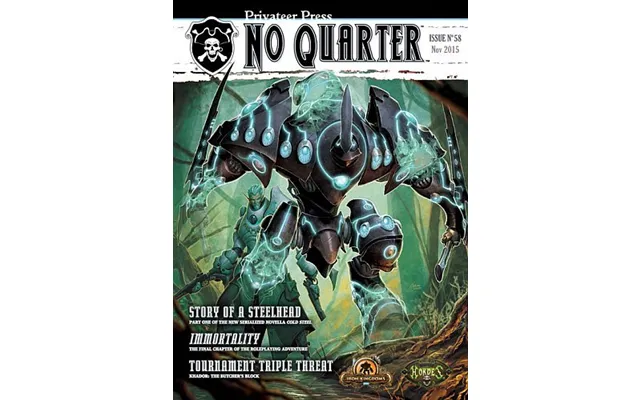 No Quarter Magazine Nr. 58 - Warmachine Hordes Privateer Press Januar 2015 Pip-nq58 *crazy *