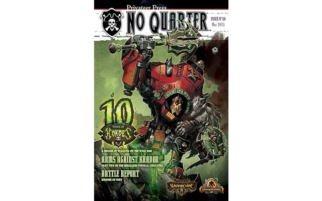No Quarter Magazine Nr. 59 - Warmachine Hordes Privateer Press Marts 2015 Pip-nq59 *crazy *