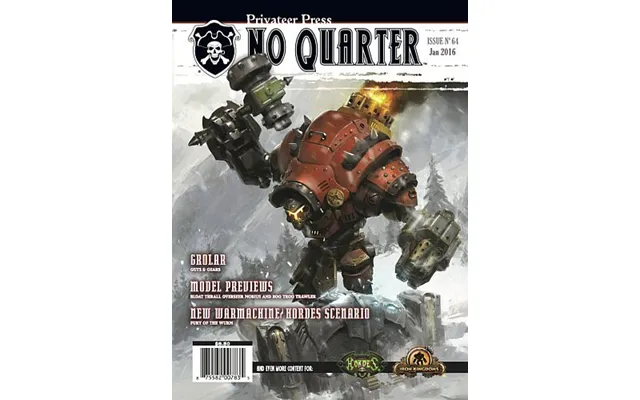 No Quarter Magazine Nr. 64 - Warmachine Hordes Privateer Press Pip-nq64 *crazy *