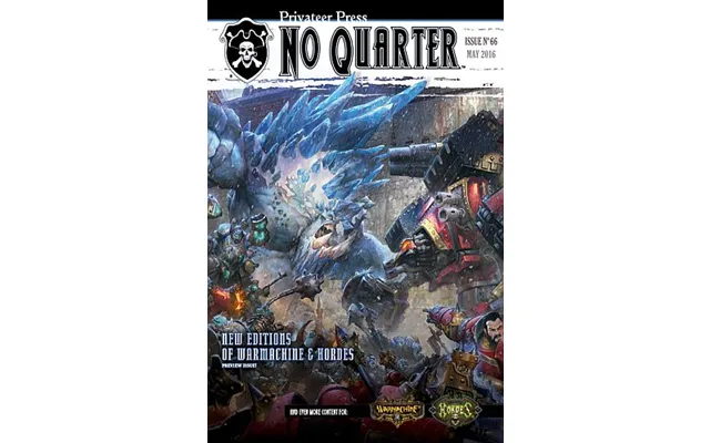 No Quarter Magazine Nr. 66 - Warmachine Hordes Privateer Press Pip-nq66 *crazy *