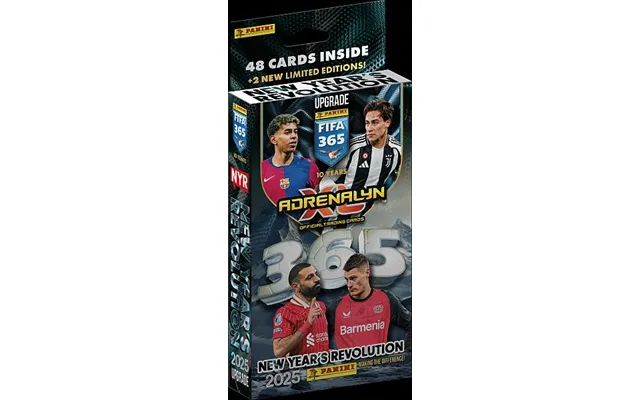Panini Adrenalyn Xl Fifa 365 2025 Upgrade - Ny Revolution Booster Set Deck