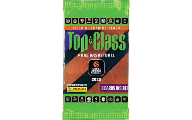 Panini Basketball Top Class Euroleague 2025 - Booster Pakke