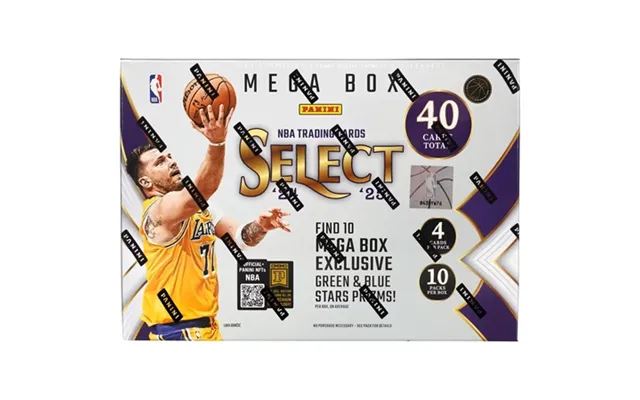 Panini Nba Select Basketball 2024-25 - Hobby Mega Box Booster Display