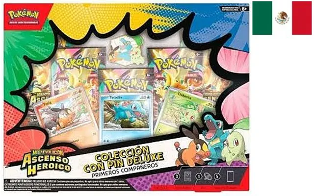 Poke Latam Spanish Ascended Heroes Deluxe Pin Collection