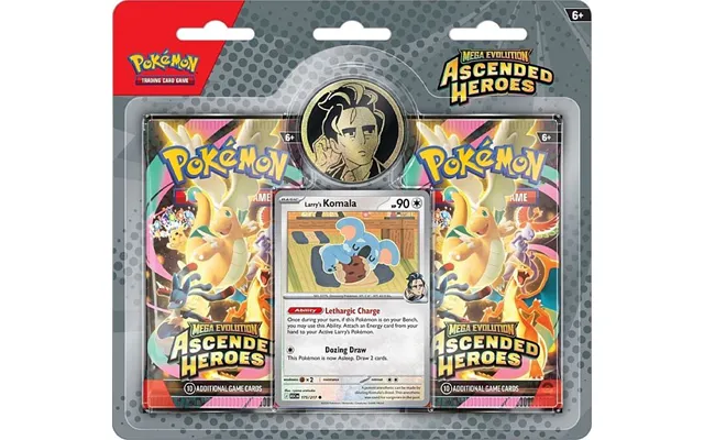 Pokemon Ascended Heroes - 2-pack Blister Larry's Komala