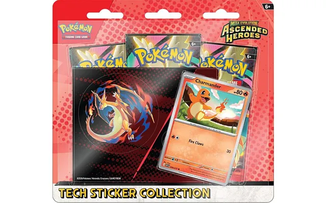 Pokemon Ascended Heroes - Tech Sticker Blister Charmander