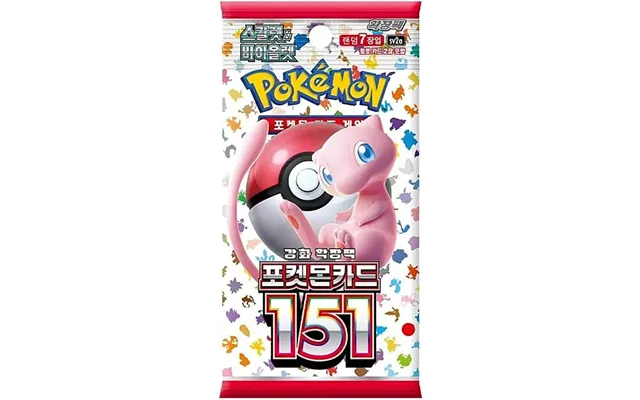 Pokemon Card 151 Booster Pack *koreansk*