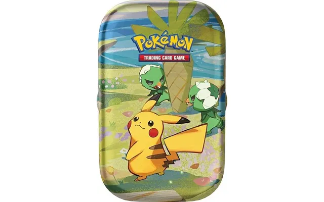 Pokemon Paldea Friends Mini Tin Pikachu & Capsakid