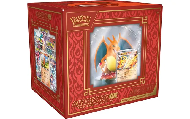 Pokemon Super-premium Collection Charizard Ex 2024 10 Boosters