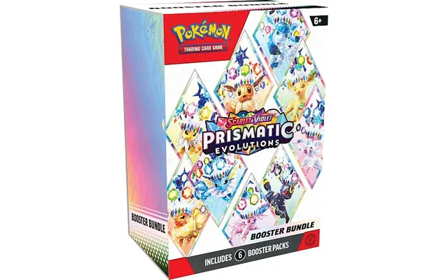 Pokemon Sv08.5 Prismatic Evolutions Booster Bundle