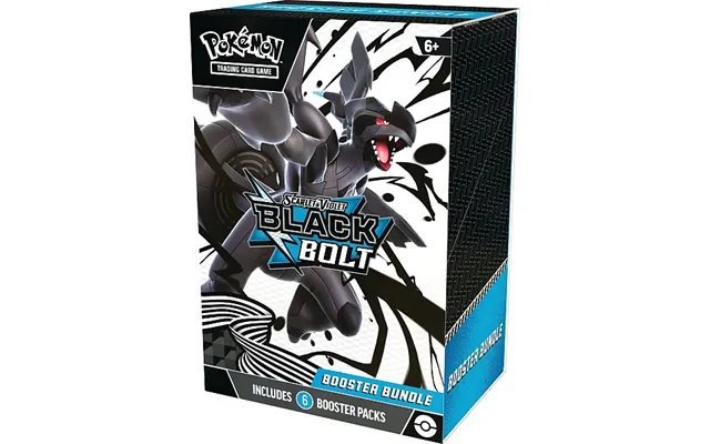 Pokemon Sv10.5 Black Bolt Booster Bundle