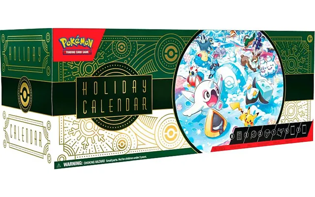 Pokemon Tcg Holiday Calendar 2024 Adventskalender Julekalender
