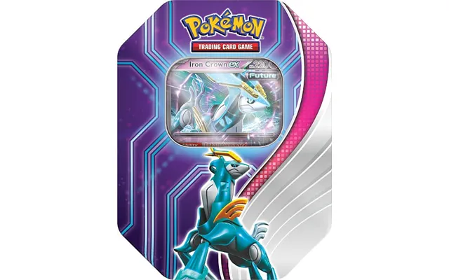 Pokemon Tin Kasse - 2024 Wave 3 Fall Iron Crown Ex Future Cobalion