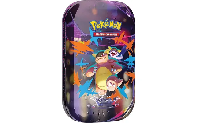 Pokemon Tin Kasse - 2025 Fall Mega Heroes Mini Tin Mega Kangaskhan 2 Boosters & Klistermã Rker