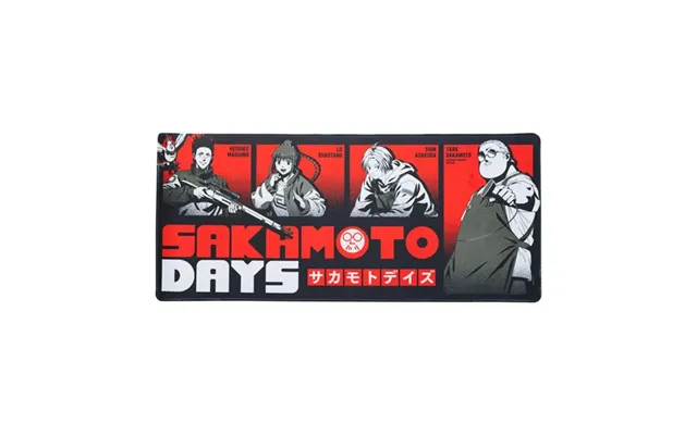 Sakamoto Days - Xl Mousepad Musemã Tte
