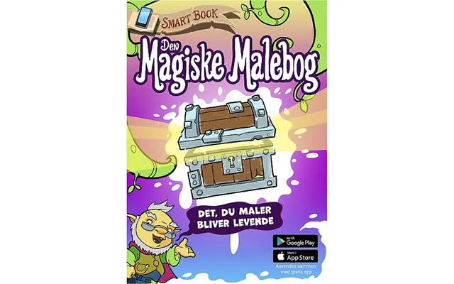 Smart Book Ar Augmented Reality - Den Magiske Malebog Dansk