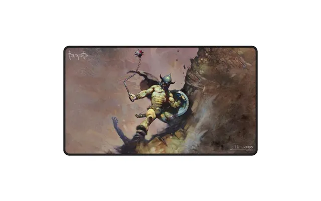 Spillemã Tte Playmat - Frank Frazetta Warrior With Ball And Chain