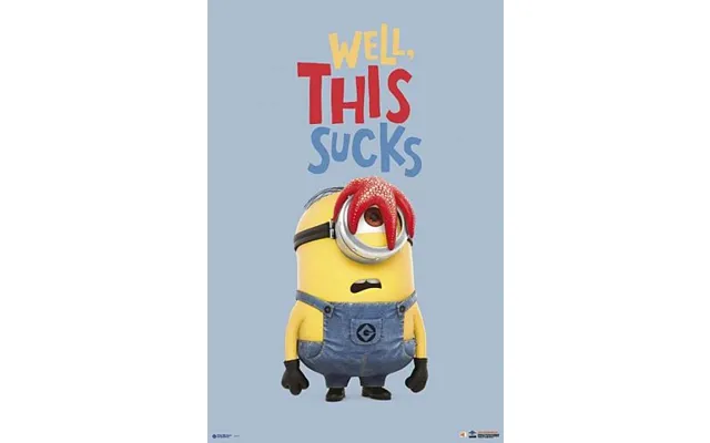 Super Poster Plakat - 50 Minions Well, This Sucks