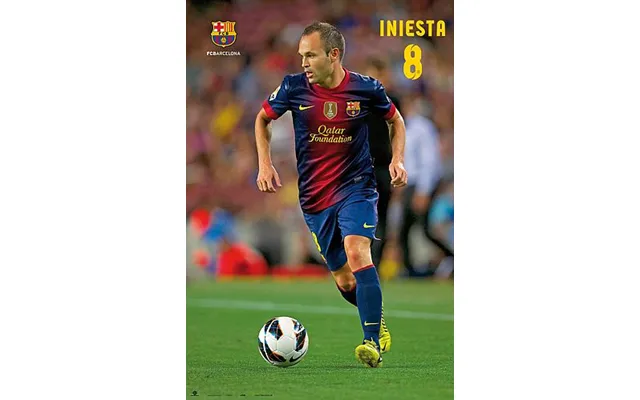 Super Poster Plakat - Iniesta
