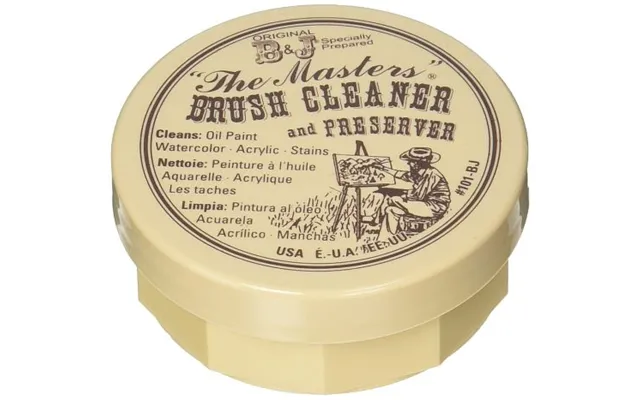 The Masters Brush Cleaner & Preserver Penselrens - 70g