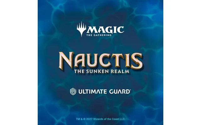 Ultimate Guard 9 18-pocket Zipfolio Mappe, 360 Kort Xenoskin Magic The Gathering - Nauctis The Sunken Realm