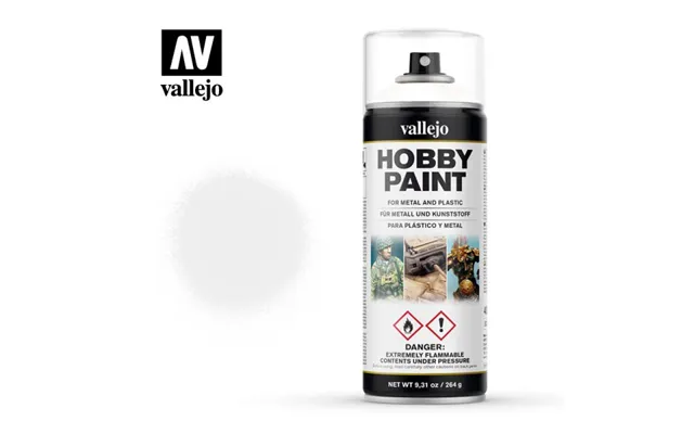 Vallejo - Hobby Paint Primer Sprays White
