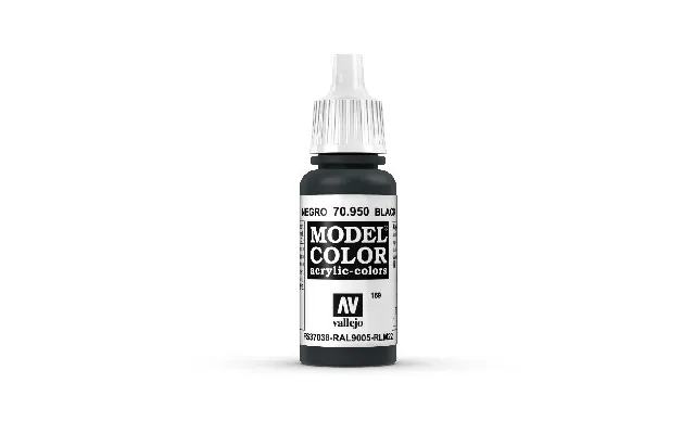 Vallejo Maling - Model Color Black