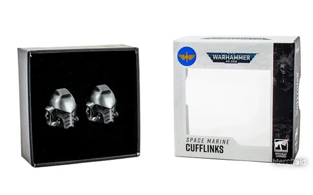 Warhammer 40,000 40k Cufflinks Manchetknapper - Space Marine
