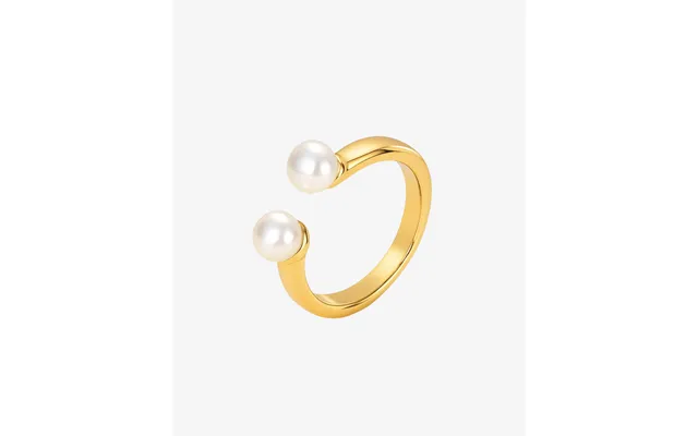 Pearl Ring - Forgyldt