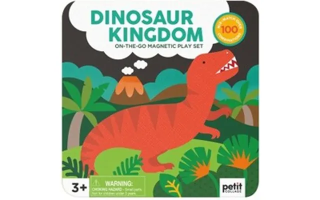 Petit Collage Mix & Match Magnetic Dino - Legetøj