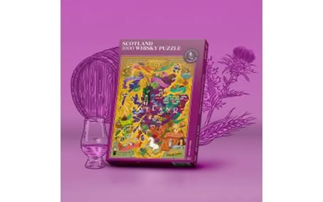 Water & Wines Whisky Puzzle - Scotland