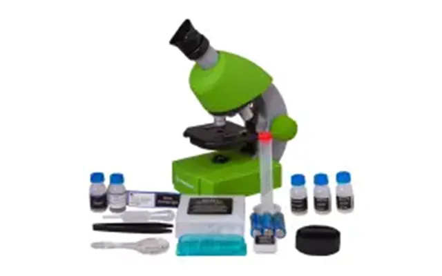 Bresser Junior 40-640x Microscope, Green - Mikroskop