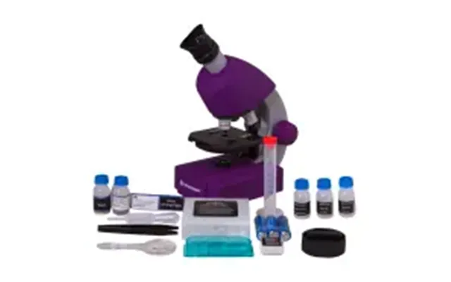 Bresser Junior 40-640x Microscope, Violet - Mikroskop