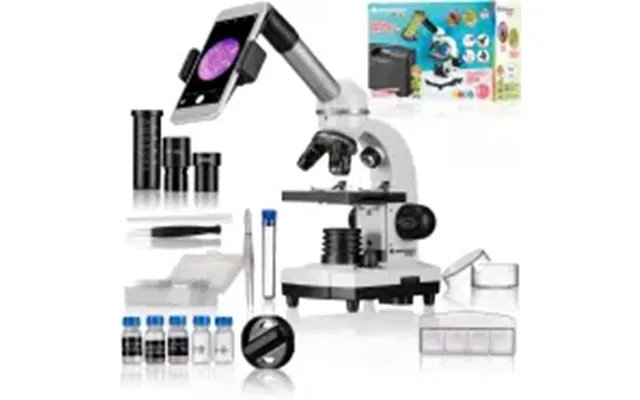 Bresser Junior Biolux Sel 40-1600x Microscope With Case, White - Mikroskop