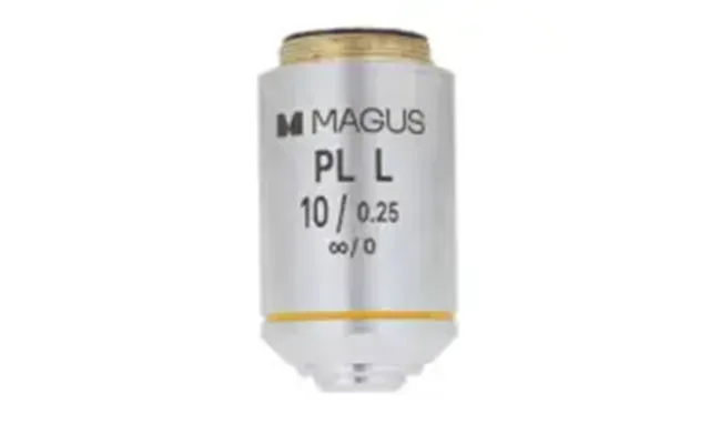 Magus 10pll 10 0.25 Plan L Wd 5.0mm Objective - Tilbehør Til Mikroskop