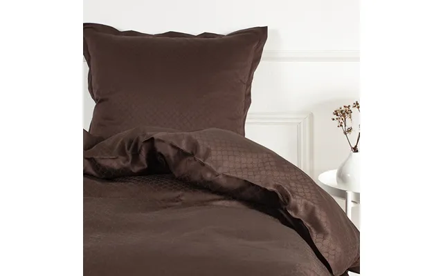 Opal - Jacquard Sengetøj 140x220 Mocca