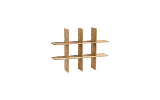 Raw Teak Reol 46,5 X 34,6 Cm
