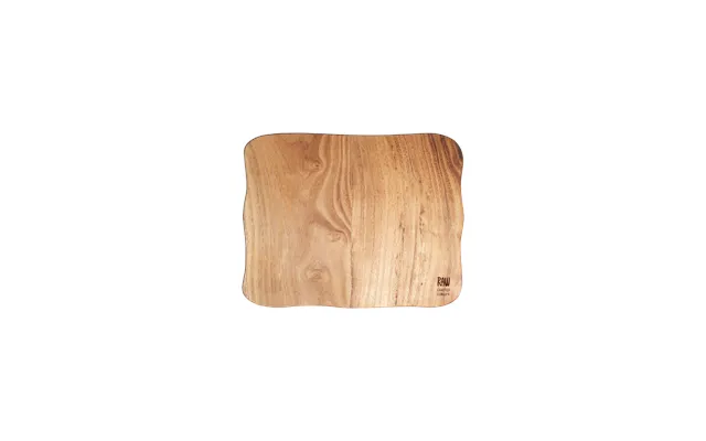 Raw Teak Skærebræt - 32x24 Cm