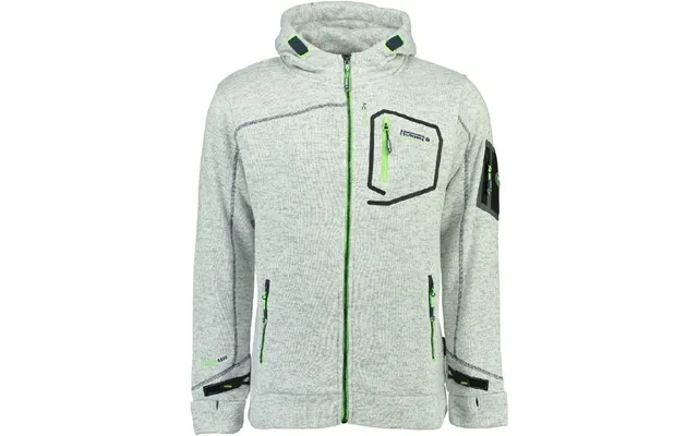 Geographical Norway Herre Fleece Jakke Telescope - White