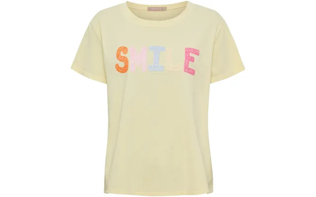Marta Du Chateau Dame T-shirt Mdcvespera 22585 - Yellow