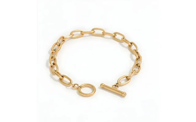 Muun Studios Toggle Lock Armbånd 18k Guldbelagt - Guld